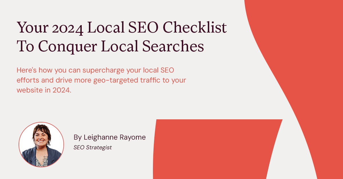 Local SEO Checklist Guide To Better Local Rankings