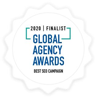 award global agency 2020 finalist best seo campaign