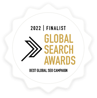 award global search 2022 finalist best global seo campaign