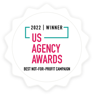 award us agency 2022 winner best not for profit campaign