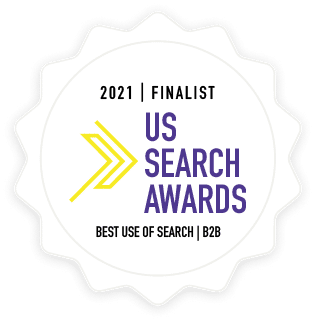 award us search 2021 finalist best use search b2b