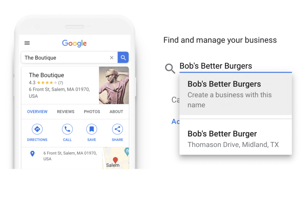 set up google business profile