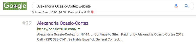 aoc website ranking