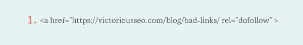 dofollow link example