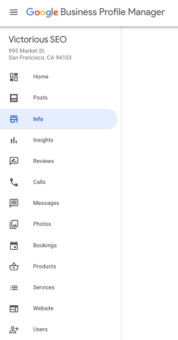 how to change business address google maps from google business profile
