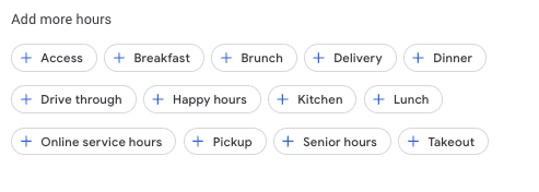 updating holiday hours in google business profile for subgroups