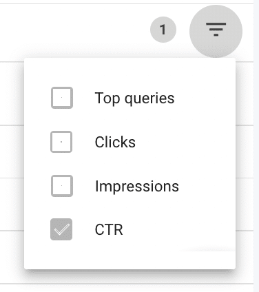 filter for ctr
