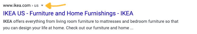 hreflang us results for Ikea