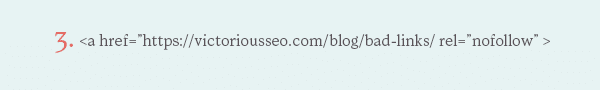 nofollow link example