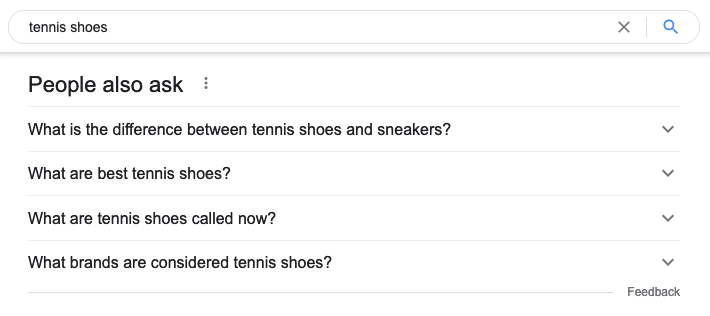 using people also ask for finding question keywords