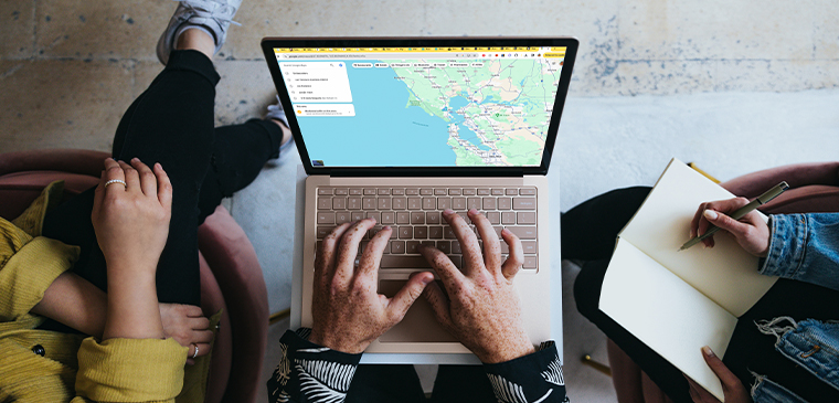 business address google maps cover image