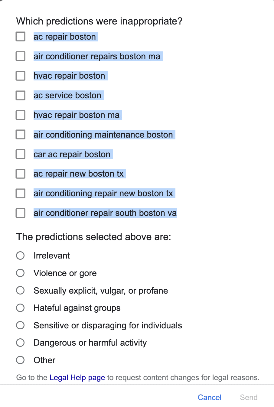copy list