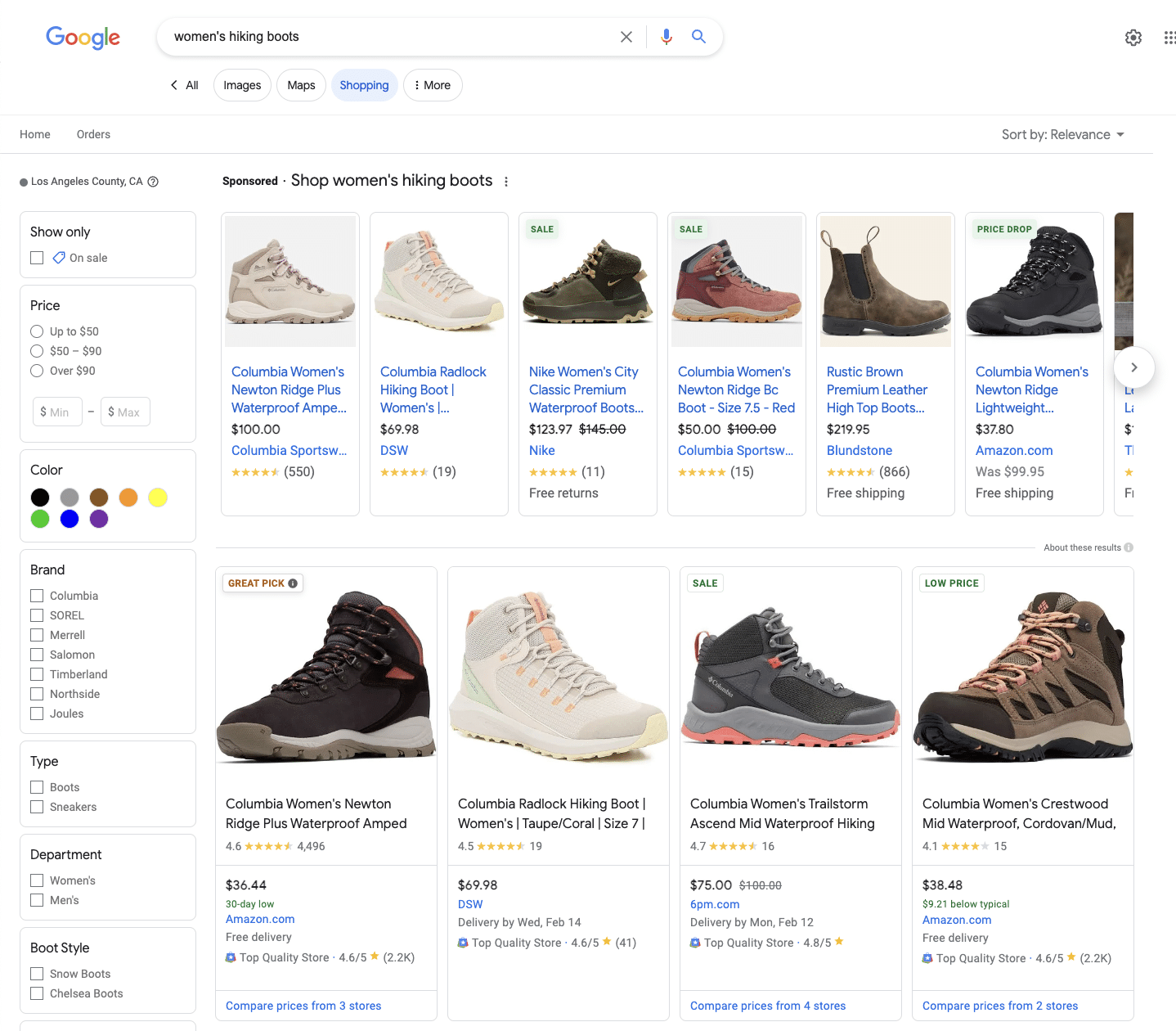 google merchant center