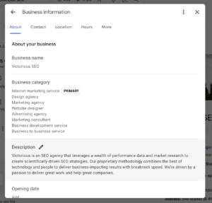 Business Description Examples For Your Google Business Profile