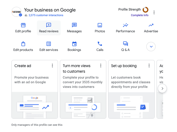 google business profile
