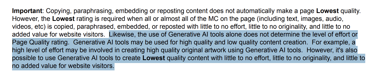 ai content
