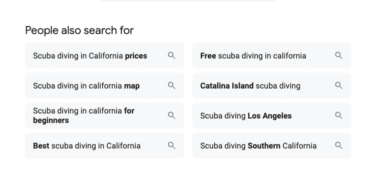 related searches