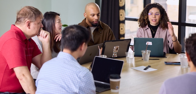 victorious team working on AEO playbook