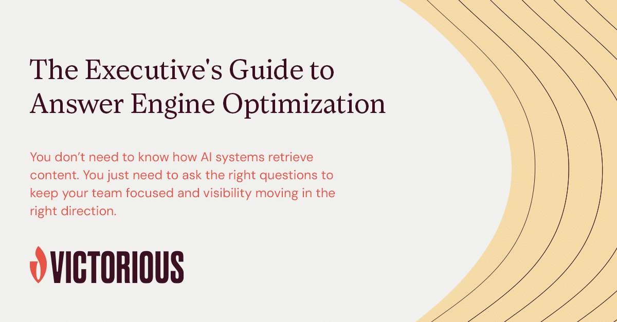 Html Executive Engine The Executive's Guide To Answer Engine Optimization
