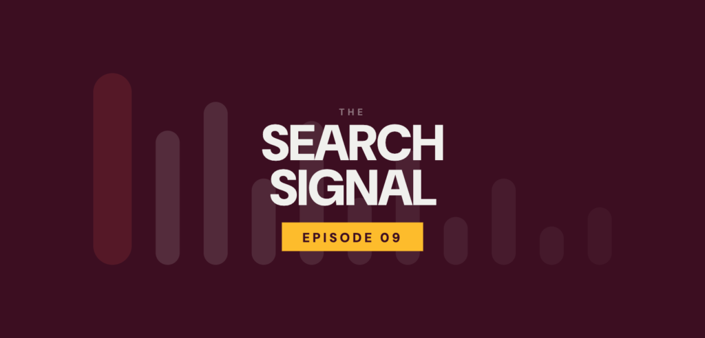 episode 9 of the search signal with michael transon